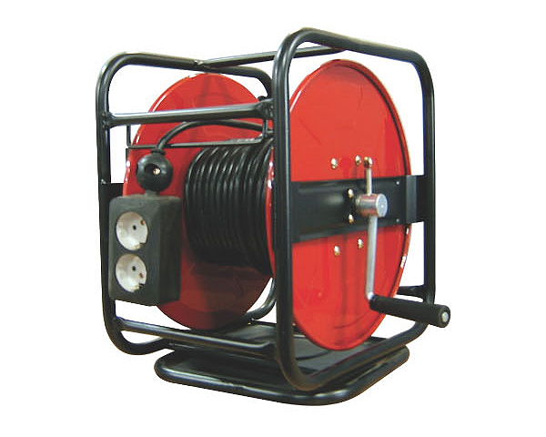 Manual Type Cable Reel - Reel for fire engines, KOREEL