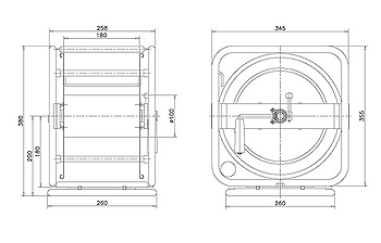 Manual Type Cable Reel