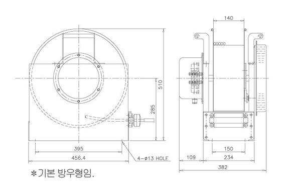 Manual Type Cable Reel