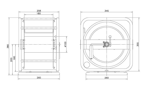 Manual Type Cable Reel