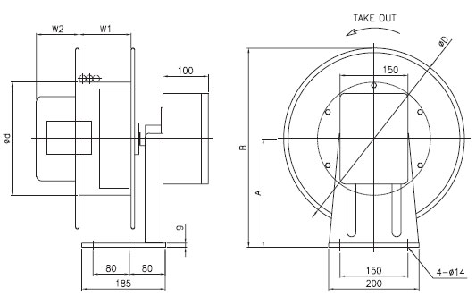 SCC Type Cable Reel