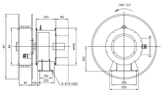 SCS Type Cable Reel