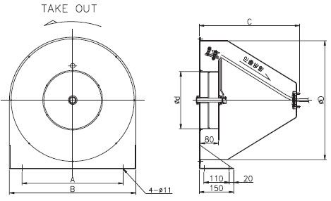 SDC-SL Type Cable Reel