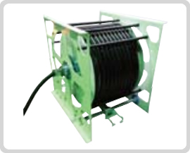 Power supplying cable reel for Airplanes