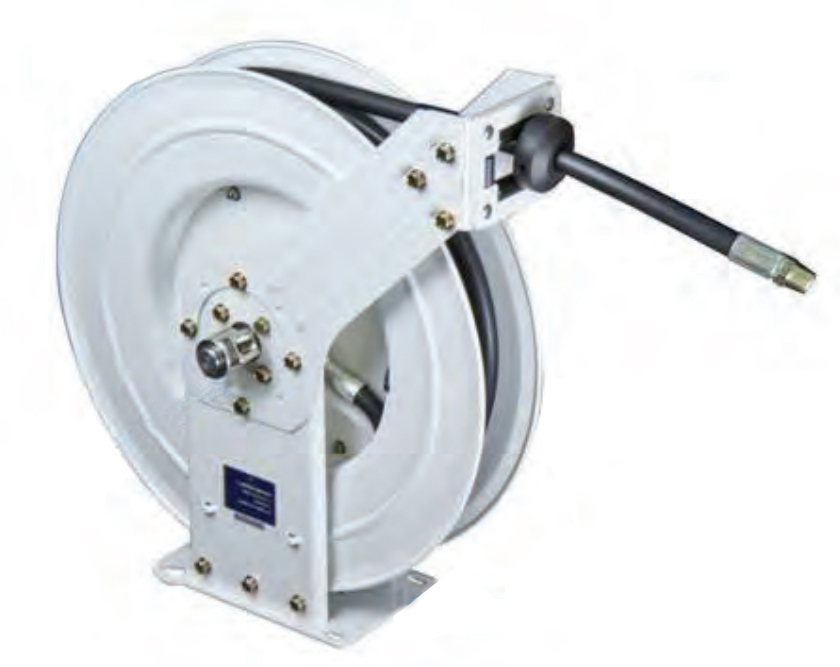 Twin pedestal reel