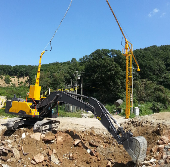 Electric excavators SlideImage